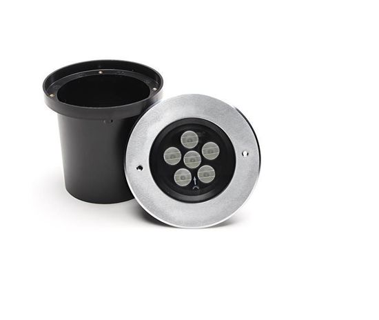 Deko-Light Bodeneinbauleuchte asymmetrisch, Warmweiß, IP67 730289