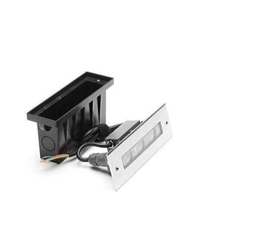 Deko-Light Bodeneinbauleuchte Line I WW, asymmetrisch, Warmweiß, IP67 730292