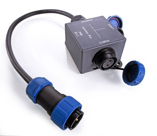 Deko-Light Weipu Verteilerbox 2-polig, 57 mm, IP67 730300