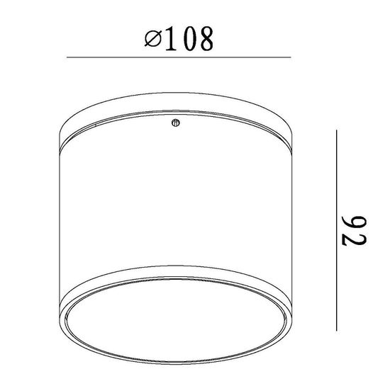 Deko-Light Deckenaufbauleuchte Mob Round I, GX53, max. 9W, anthrazit, IP54 730408