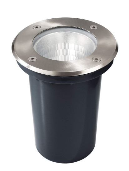 Deko-Light Bodeneinbauleuchte Phakt rund Set, E27, max. 9W, IP67 730476