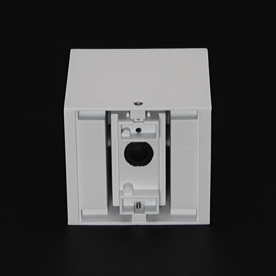 Deko-Light Wandaufbauleuchte Cubodo II Double W, Warmweiß, weiß, IP54 731020