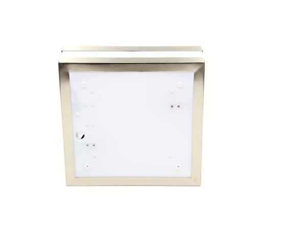 Deko-Light Wandaufbauleuchte Scuti I, E27, 2x max. 11W, Edelstahl, silber, IP44 731052