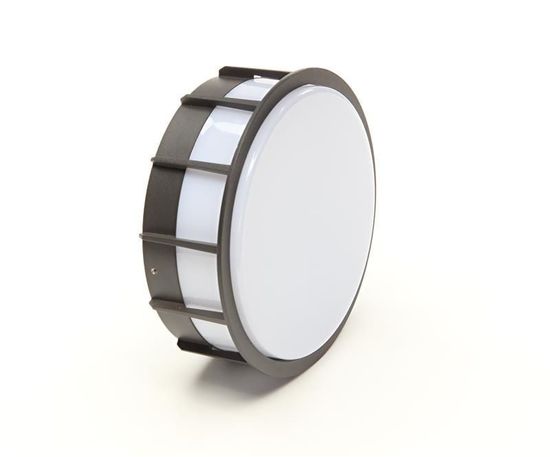 Deko-Light Wandaufbauleuchte Meissa, Warmweiß, Dunkelgrau, lackiert, IP44 731058