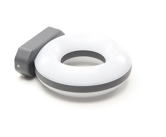 Deko-Light Wandaufbauleuchte Muscae, Warmweiß, Dunkelgrau, IP54 731081