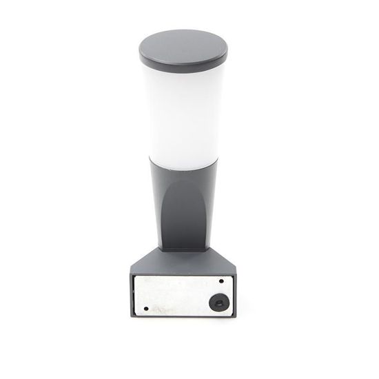 Deko-Light Wandaufbauleuchte Bessma IV, Warmweiß, Verkehrsgrau B RAL 7043, IP54 731083