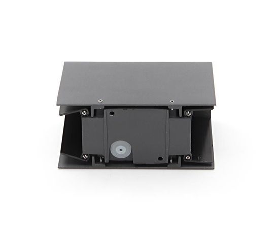 Deko-Light Wandaufbauleuchte Arcturus I, Warmweiß, Graphitgrau, IP54 731099