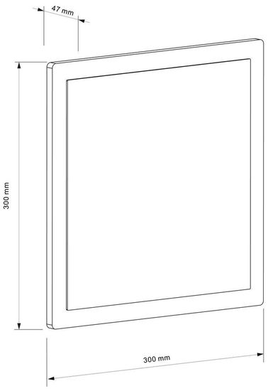 Deko-Light Wandaufbauleuchte Volantis, Warmweiß, dunkelgrau, IP65 731109