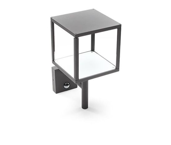 Deko-Light Wandaufbauleuchte Lacertae, Warmweiß, dunkelgrau, IP54 731112