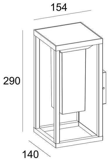 Deko-Light Wandaufbauleuchte Samas Solar, Warmweiß, 3,7V DC, dunkelgrau, IP54 731122