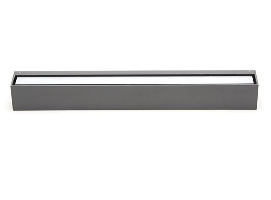 Deko-Light Wandaufbauleuchte Linear II Double, Warmweiß, Dunkelgrau, IP65 731136