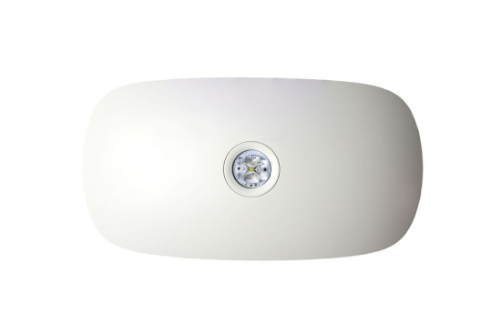 Deko-Light Wandaufbauleuchte Notleuchte Almach für die Beleuchtung von Gängen, Neutralweiß , Weiß, IP42 731142