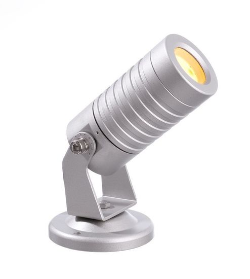 Deko-Light Boden- / Wand- / Deckenleuchte Mini I Amber, silber, 24V DC, IP65 732037