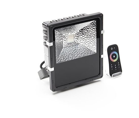 Deko-Light Boden- / Wand- / Deckenleuchte Flood RF II -60 RGB, RGB, Umbragrau RAL 7022, IP65/IP44 732076