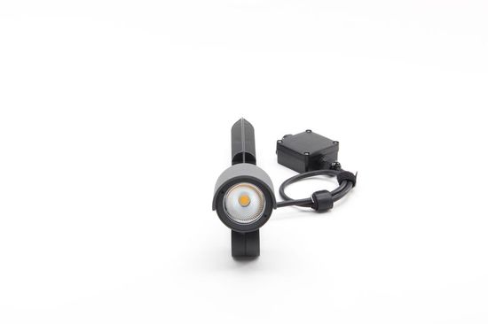 Deko-Light Stehleuchte Keid II, Warmweiß, dunkelgrau, IP65 732094