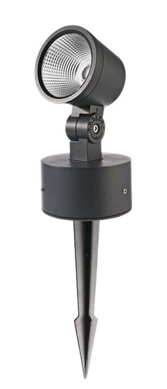 Deko-Light Boden- / Wand- / Deckenleuchte Colt 8W COB, Warmweißschwarzgrau, IP65 732108