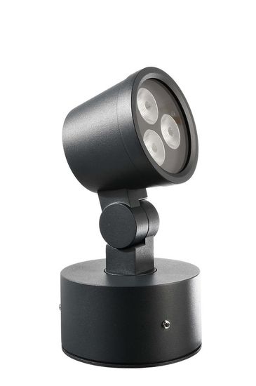 Deko-Light Boden- / Wand- / Deckenleuchte Colt 8W RGBWW, RGB + Warmweißschwarzgrau, 24V DC, IP65 732127