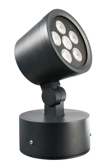 Deko-Light Boden- / Wand- / Deckenleuchte Colt 16W RGBWW, RGB + Warmweißschwarzgrau, 24V DC, IP65 732128