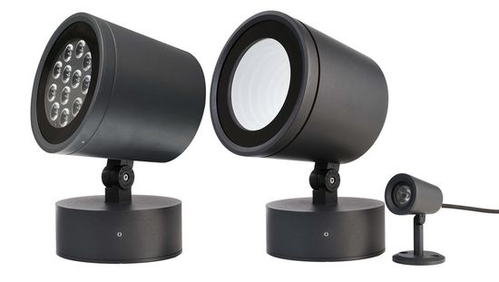 Deko-Light Boden- / Wand- / Deckenleuchte Colt 36W RGBWW, RGB + Warmweißschwarzgrau, 24V DC, IP65 732137