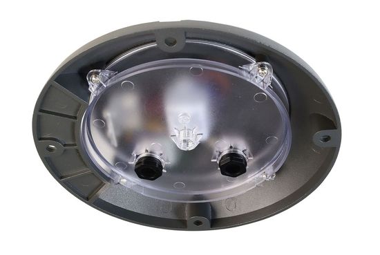 Deko-Light Boden- / Wand- / Deckenleuchte Helios I, Warmweiß, Schiefergrau RAL 7015, IP67 732143