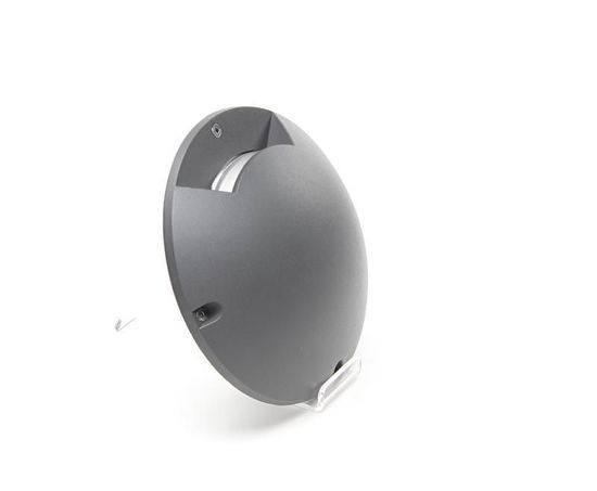 Deko-Light Boden- / Wand- / Deckenleuchte Helios I, Warmweiß, Schiefergrau RAL 7015, IP67 732143