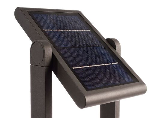 Deko-Light Stehleuchte Solar Premium I, Warmweiß, dunkelgrau, 3,7V DC, IP54 733046