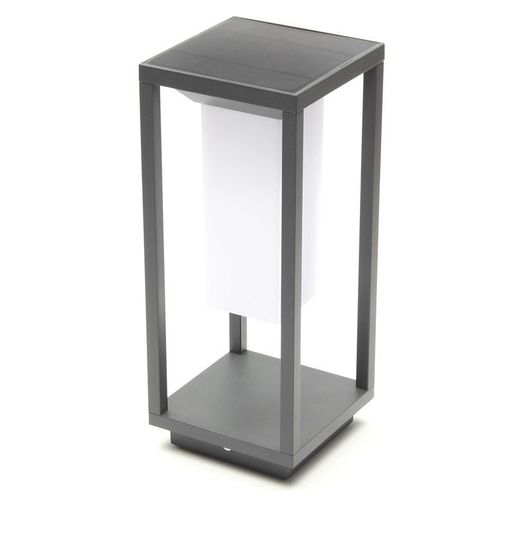 Deko-Light Stehleuchte Samas Solar 500, Warmweiß, dunkelgrau, 3,7V DC, IP54 733050