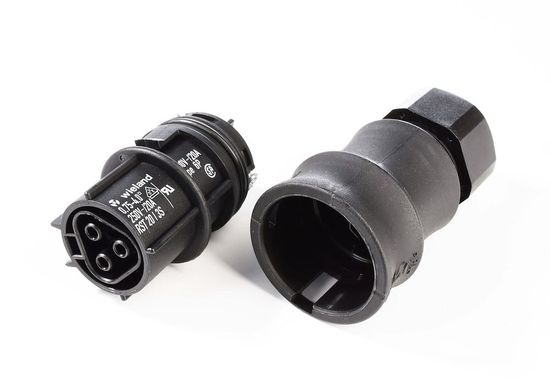 Wieland, Wieland RST20i3 Buchse, Schwarz, 82mm 800023