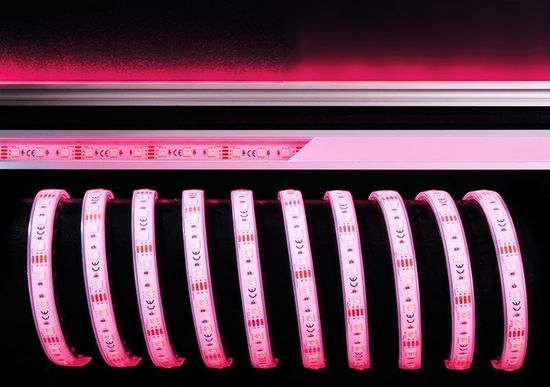 Deko-Light LED Stripe, Streifen, 5050-60-24V-RGB-5m-Silikon, RGB, 24V DC, 60W, IP67 840256