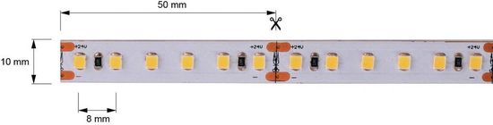 Deko-Light LED Stripe, Streifen, 2835-120-24V-3000K-10m, Warmweiß, 24V DC, 94W, 10000 840291