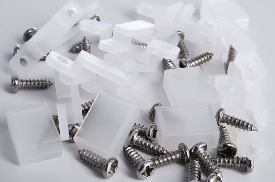 Deko-Light Montageset für IP65/IP67 Stripes mit Außenmaß 11-12 mm, Silikon 840293