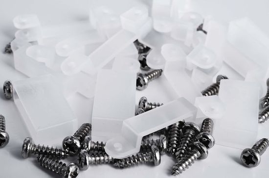 Deko-Light Montageset für IP65/IP67 Stripes mit Außenmaß 17-19 mm, Silikon 840295