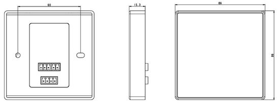 Deko-Light Controller, TC-2, dimmbar DMX512 und 0-10V, 12-24V DC, 15W 843005