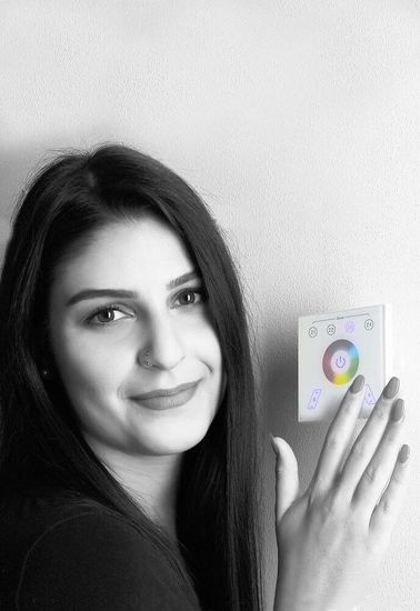 Deko-Light Controller, Touchpanel RF White,2W 843019