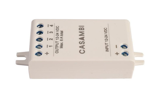 Casambi Controller, Bluetooth Controller CBU-PWM4, 12-24VDC 843037