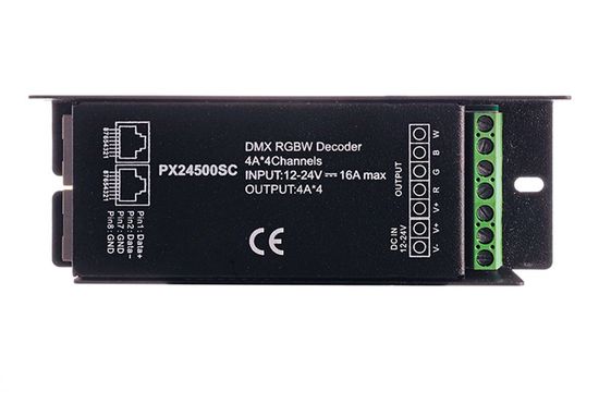 Deko-Light Controller, Dimmer R-DMX 3+1, dimmbar DMX512, 12-24V DC, 384W 843273