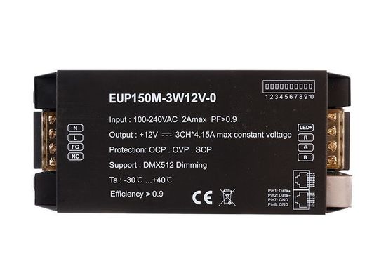 Deko-Light LED-Netzgerät, BASIC, DIM, CV, HV DMX 12V/135W, dimmbar DMX512, 135W 843274