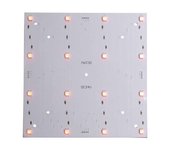 Deko-Light Modular System, Modular Panel II 4x4, 5050, SMD, RGB, 24V DC, 166 848008