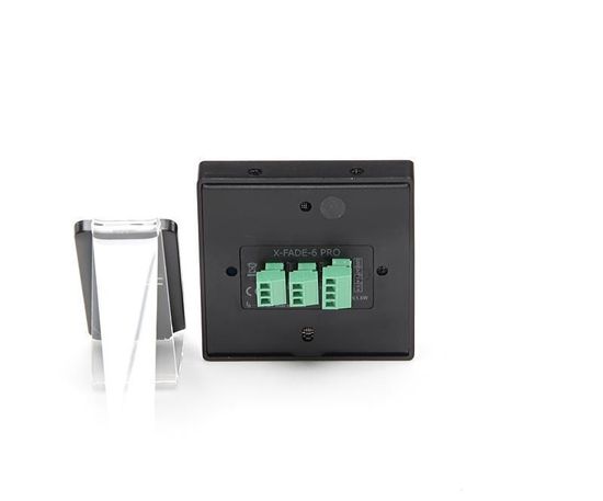 Deko-Light Controller, DMX Wandsteuerung X-Fade-6 II, dimmbar DMX512 / IR Fernbedienung, 12-24VDC 861203