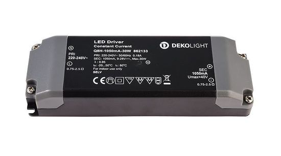 Deko-Light LED-Netzgerät, BASIC, CC, Q8H-1050mA/30W, 9,50-30W 862133
