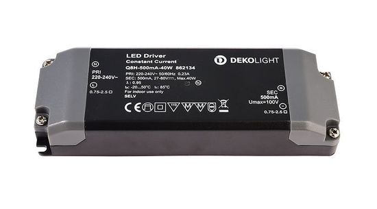 Deko-Light LED-Netzgerät, BASIC, CC, Q8H-500mA/40W, 13,50-40W 862134