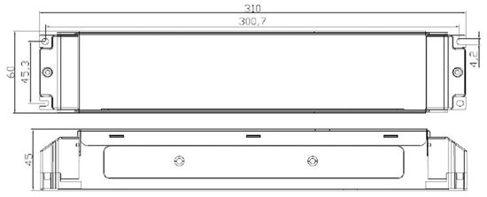 Deko-Light LED-Netzgerät, BASIC, DIM, CV, 200AD-12V, DALI-Bus / Push / 1-10V, dimmbar DALI / Push / 1-10V, 200W 862160