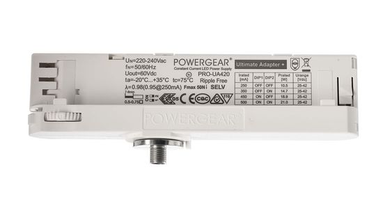 Deko-Light Netzgerät, Multi CC, PRO-UA420-W Schienensystem 3-Phasen 230V, 6,30-21W 862180