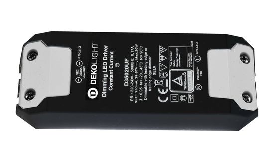 Deko-Light LED-Netzgerät, BASIC, DIM, CC, D35020UF/20W, dimmbar, 9,80-20W 862204