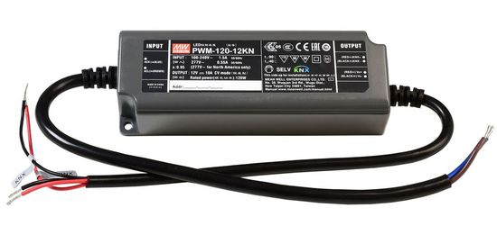 Meanwell Netzgerät, CV, PWM-120-12KN, dimmbar KNX, 120W 872110