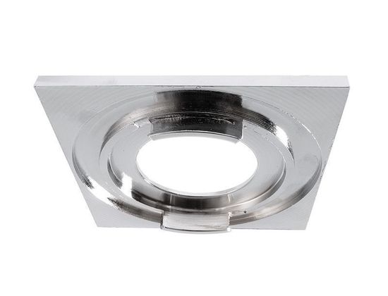 Deko-Light Abdeckung Silbersatiniert eckig für COB 68 IP65 + Mizar II, Alu, Silber, satiniert, 83mm 930079