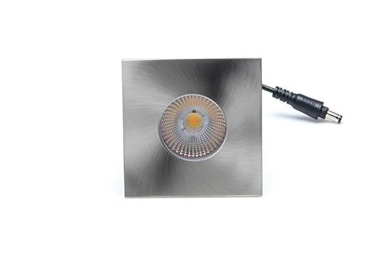 Deko-Light Abdeckung Silbersatiniert eckig für COB 68 IP65 + Mizar II, Alu, Silber, satiniert, 83mm 930079