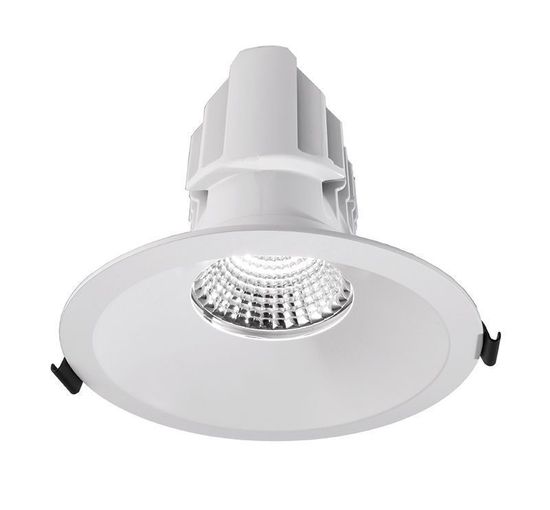 Deko-Light 170 mm Einbauring für Modular Sytem COB, Aluminium, Reinweiß, mattiert 930089