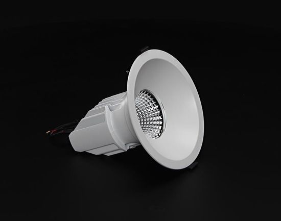 Deko-Light 170 mm Einbauring für Modular Sytem COB, Aluminium, Reinweiß, mattiert 930089