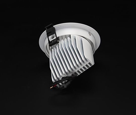 Deko-Light Einbauring schwenkbar für Modular Sytem COB, Aluminium, Reinweiß, mattiert 930091